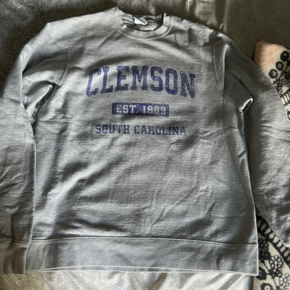 Clemson University crewneck sweatshirt